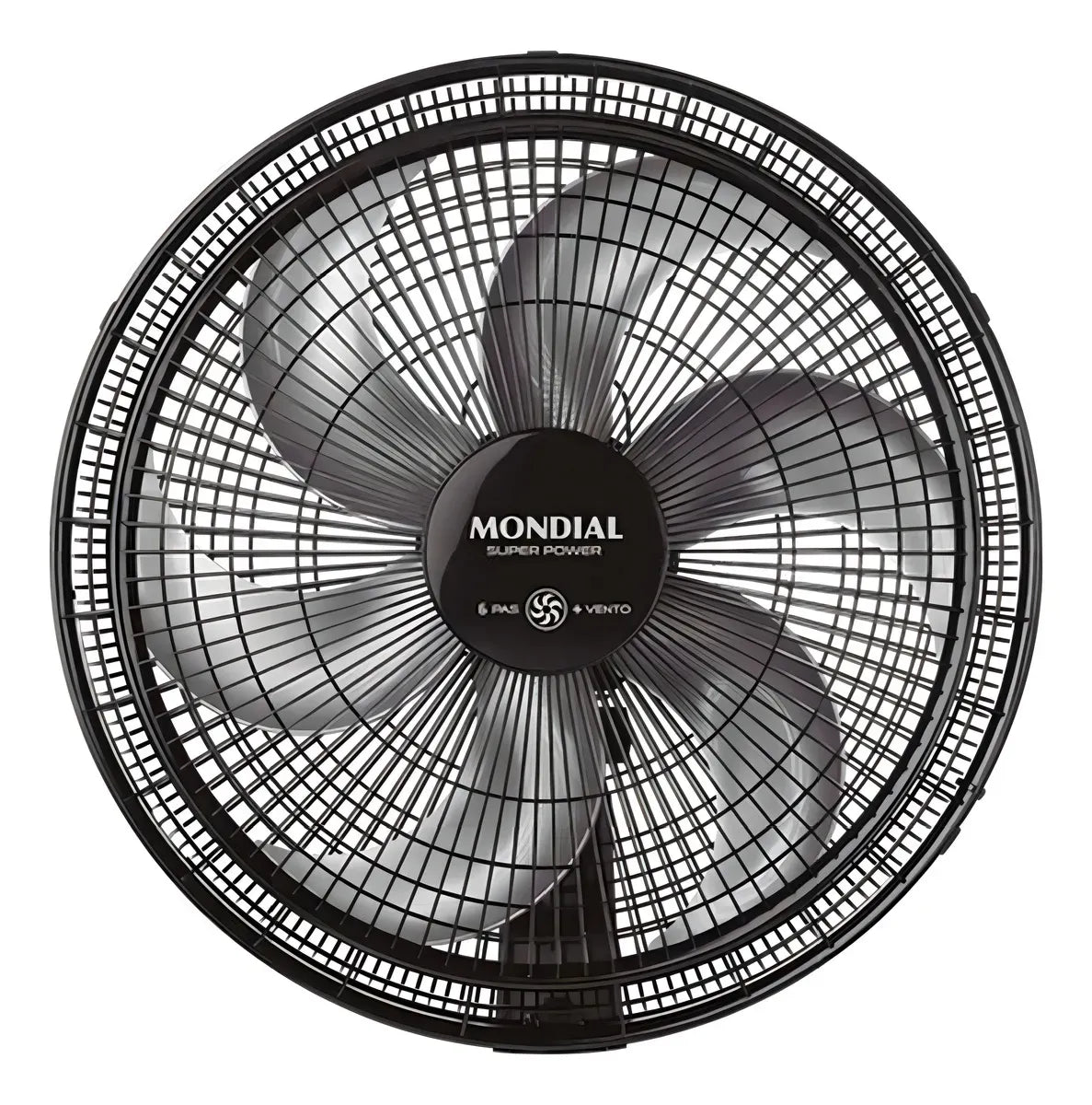 Ventilador de Mesa Turbo Mondial 6 Pás - 3 Velocidades